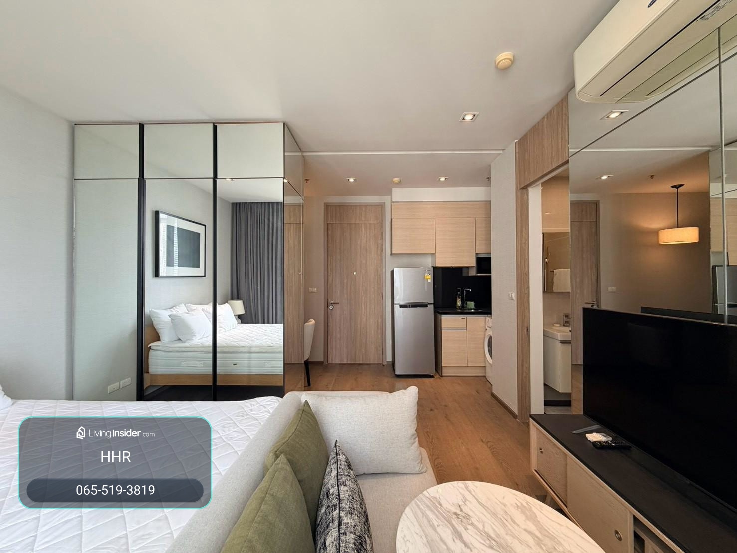 ✨ คอนโดให้เช่า Park 24 | Park Origin Phrom Phong | 1 Bedroom Plus 30.66 Sq.m. ✨ ห้องตกแต่งสวย เฟอร์นิเจอร์ครบ พร้อมเข้าอยู่ 🚆 ทำเลดี ใกล้ BTS พร้อมพงษ์ เดินทางสะดวก – รูปที่ 4