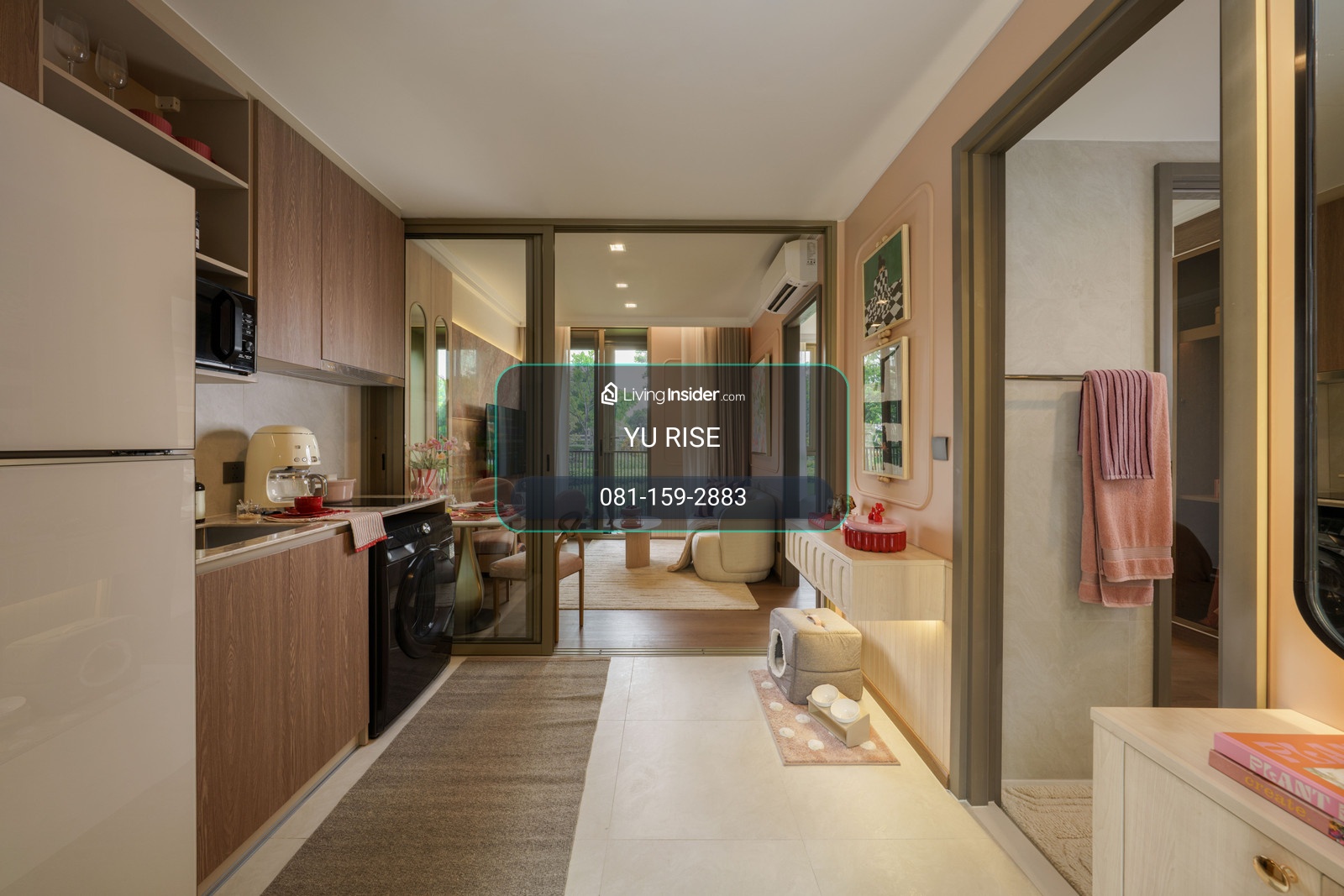 ขาย valles HAUS 1 ห้องนอน สไตล์รีสอร์ตใจกลาง T77 เดินไป Habito Mall ใกล้ BTS อ่อนนุช – รูปที่ 3