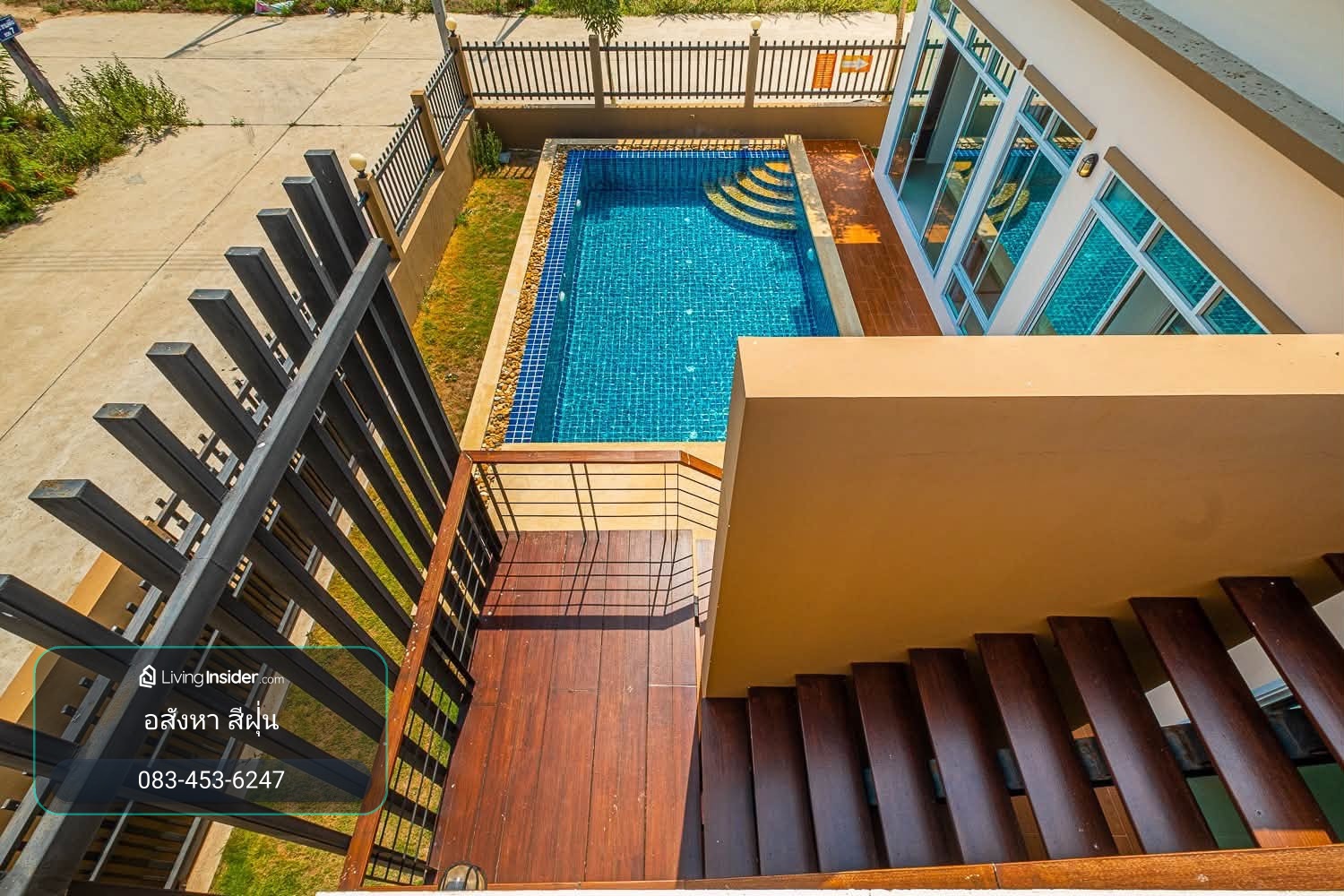 THE GRANDIO HUAHIN POOL VILLA ขนาด 89 ตารางวา 3 ห้องนอน ตำบลหัวหิน อำเภอหัวหิน จังหวัดประจวบคีรีขันธ์   – รูปที่ 3
