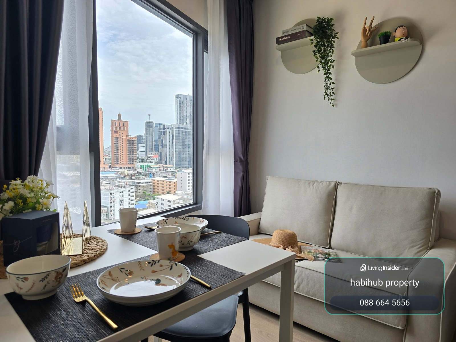 🏠✨ ไลฟ์ พระราม 4 - อโศก (Life Rama 4 - Asoke) | เช่าคอนโด 1 ห้องนอน (HBH-RP-284) – รูปที่ 4