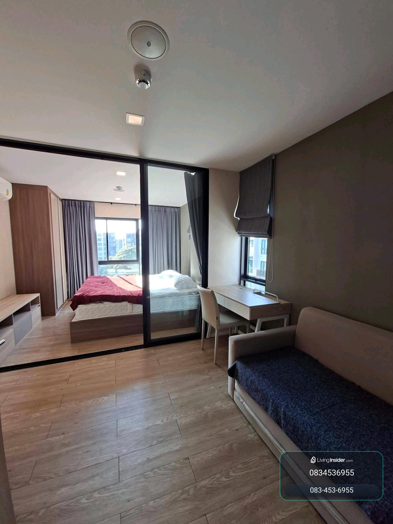 🔥ให้เช่าห้องครัวแยก Kave Space ค่าเช่า 11,500/เดือน ห้องมุม พท 29 ตรม.ตึก B ชั้น 6 , วิวสวน,วิวสระแนวยาว – รูปที่ 2