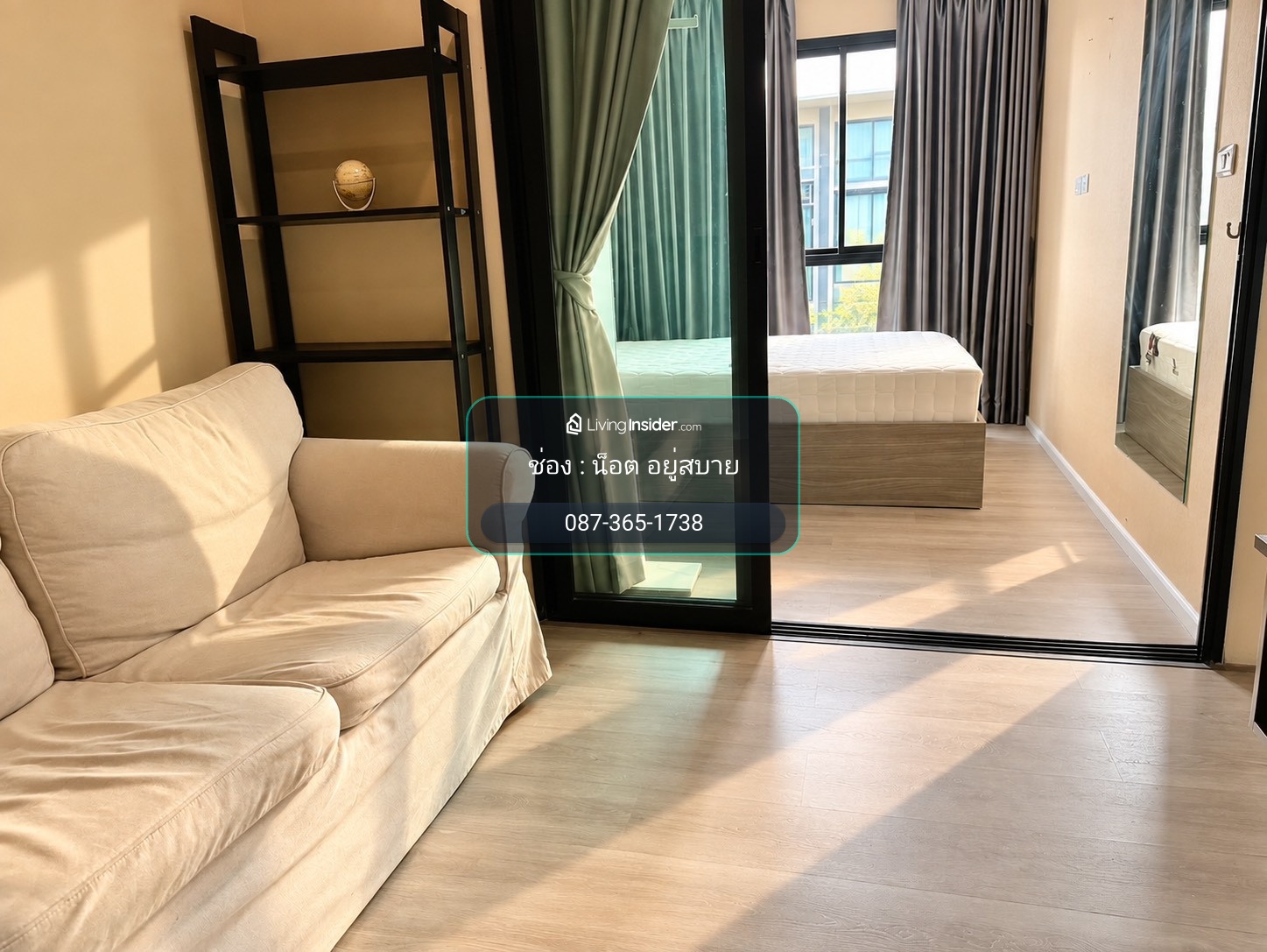 🟢น็อต อยู่สบาย พร้อมช่วย / 2 ปีลดได้ 🟢 ห้อง 2 นอน แต่งสวย สไตล์ British Loft / ของครบพร้อมอยู่ มีเครื่องซักผ้า / 🟢ให้เช่า Notting Hill 105 BTS แบริ่ง 400m – รูปที่ 3