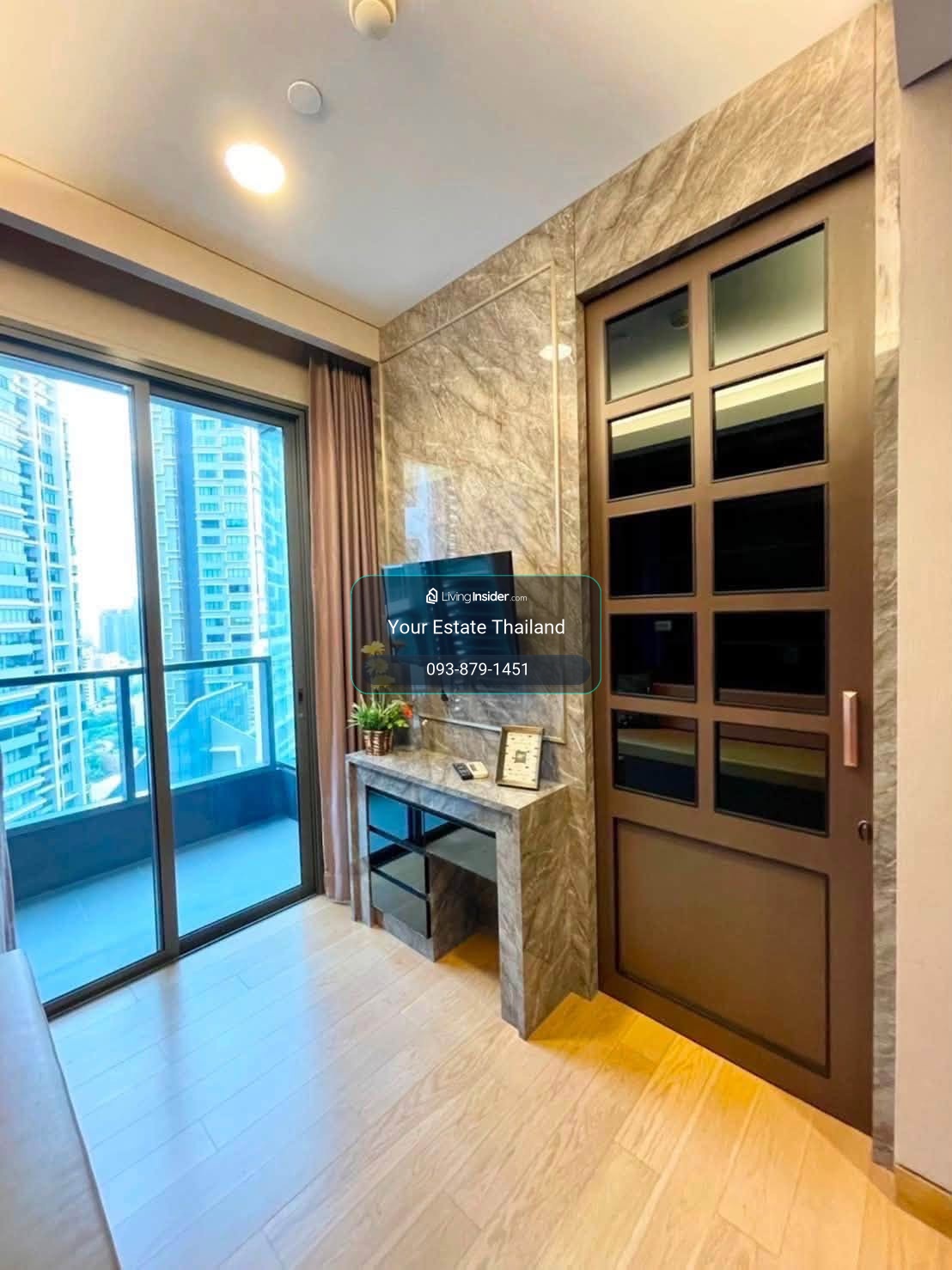 The Lumpini 24 คอนโด  1ห้องนอน 30 ตรม. ห้องสวย ว่างพร้อมให้เช่า  – รูปที่ 4