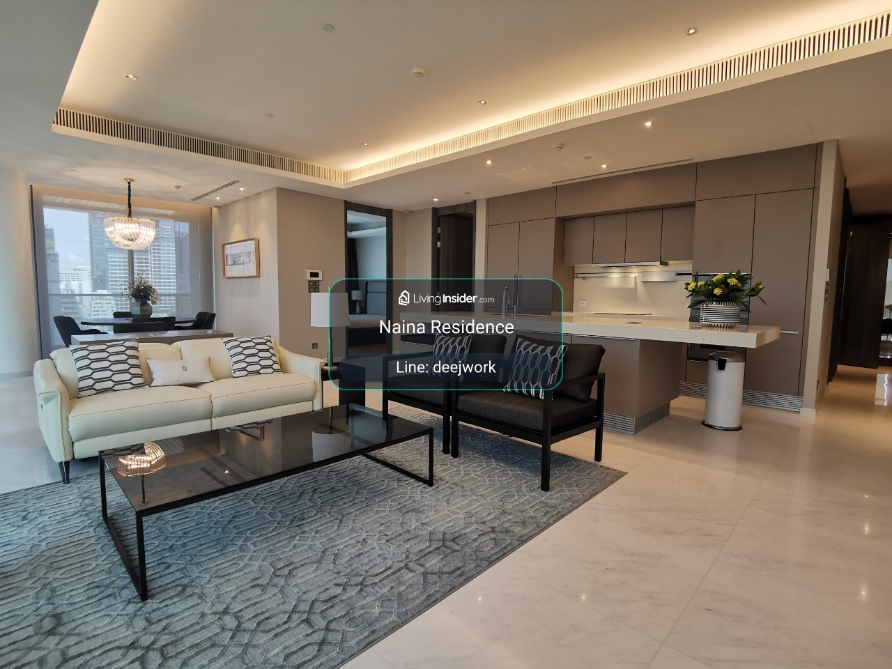 Available for Rent with Serene Lumpini Park View at Sindhorn Tonson – รูปที่ 2