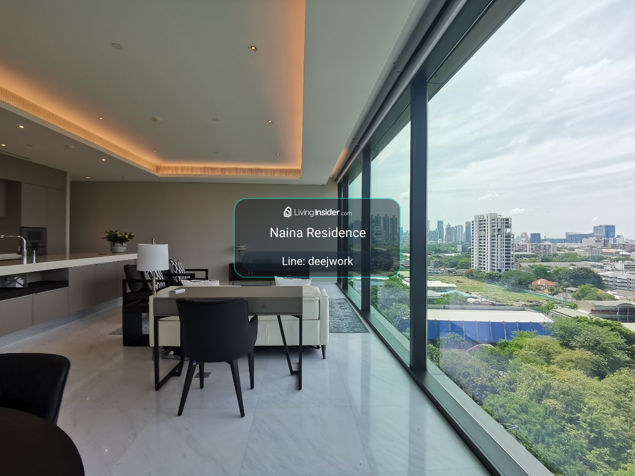 Available for Rent with Serene Lumpini Park View at Sindhorn Tonson – รูปที่ 3