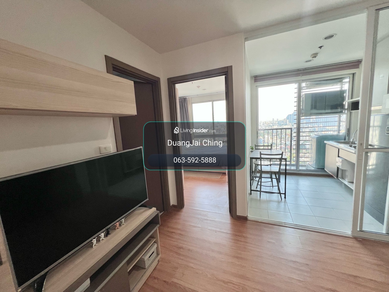 THE BASE Sukhumvit 77 1Bed1 Bath High floor 30.34sqm Call: 0635925888 – รูปที่ 3