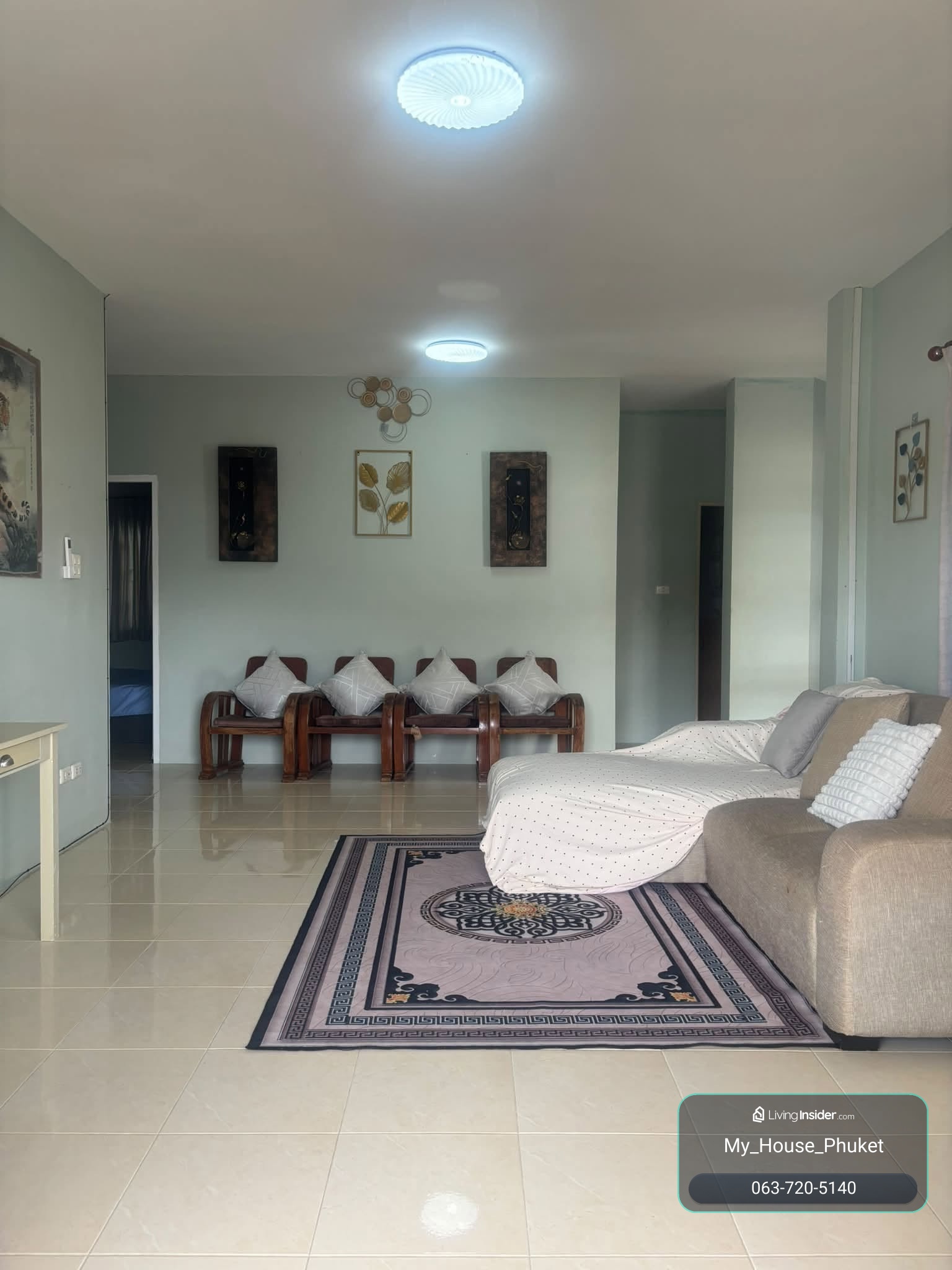 บ้านเดี่ยวบนเนินเขาต้อนรับสัตว์เลี้ยง (Pet-Friendly) | 3 ห้องนอน วิวภูเขาพาโนรามา ไร้น้ำท่วม (เช่า 32,000 บาท/เดือน)  – รูปที่ 3
