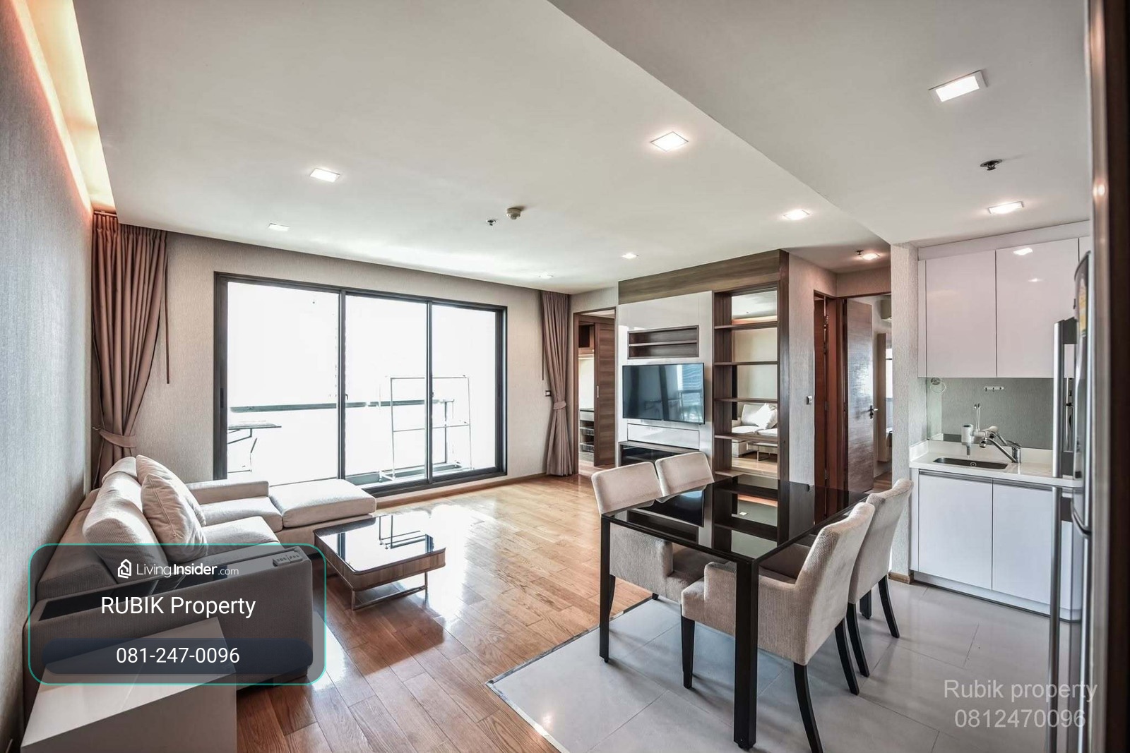 THE ADDRESS SATHORN 2 BEDROOM | 80 SQ.M. | MAHANAKHON VIEW RB2348 – รูปที่ 3