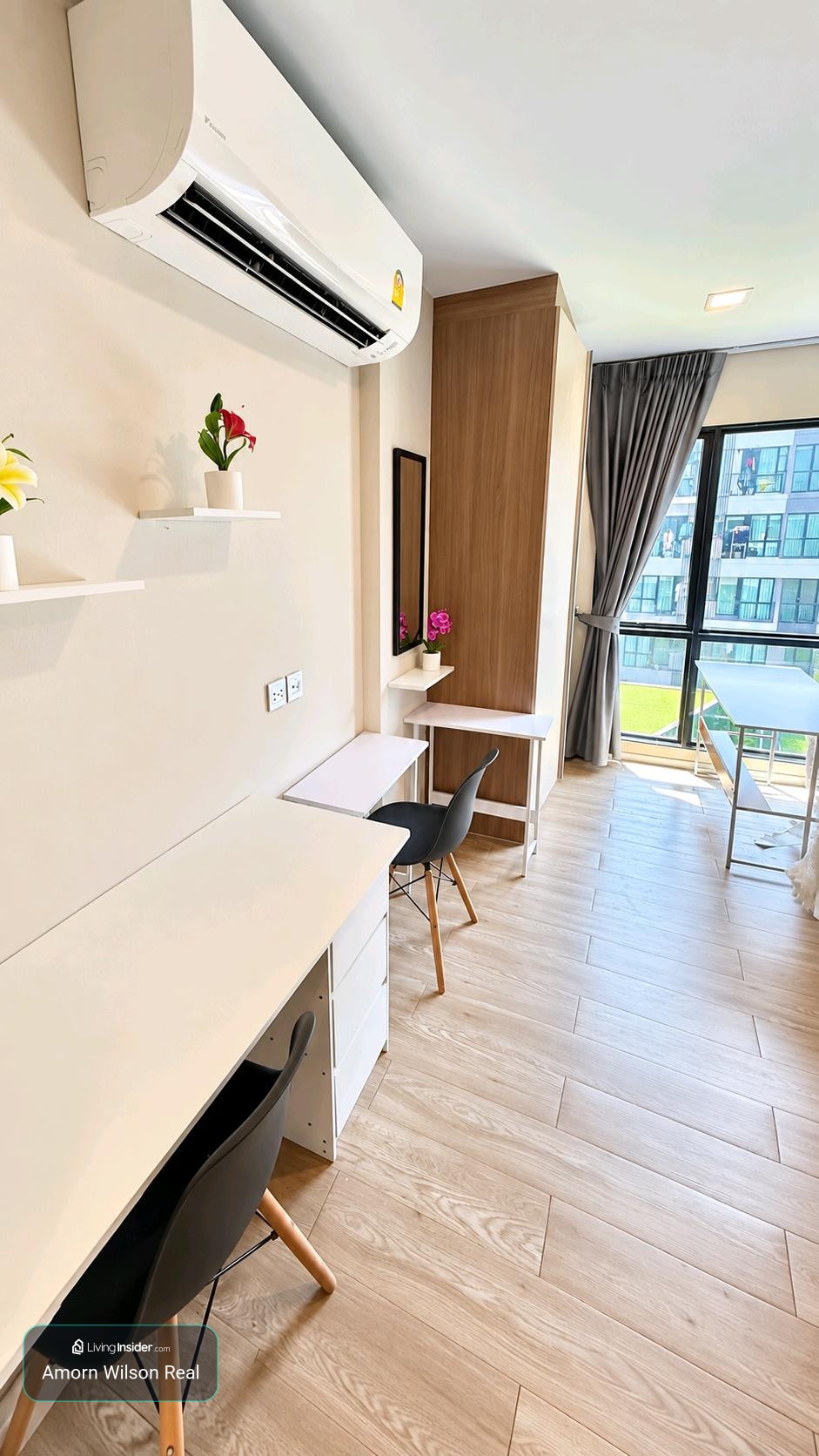 🏙️ ให้เช่า 𝗞𝗔𝗩𝗘 𝗧𝗢𝗪𝗡 𝗦𝗣𝗔𝗖𝗘 | ตึก C ชั้น 5 | 28 ตร.ม. | วิวใน ✨ – รูปที่ 4