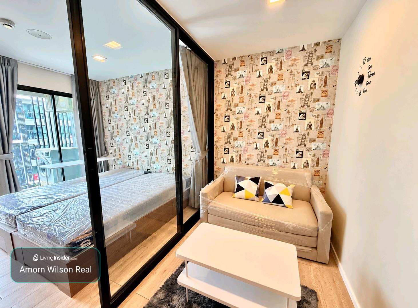 🏙️ ให้เช่า 𝗞𝗔𝗩𝗘 𝗧𝗢𝗪𝗡 𝗦𝗣𝗔𝗖𝗘 | ตึก C ชั้น 5 | 28 ตร.ม. | วิวใน ✨ – รูปที่ 3