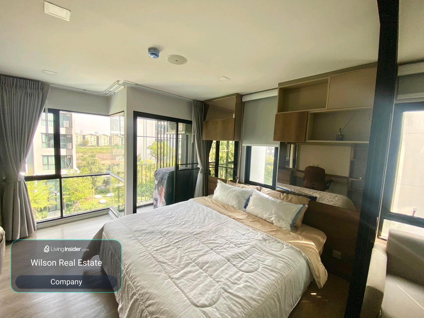 🌊 ให้เช่า 𝗞𝗔𝗩𝗘 𝗧𝗢𝗪𝗡 𝗦𝗛𝗜𝗙𝗧 | 𝗖𝗢𝗥𝗡𝗘𝗥 𝗨𝗡𝗜𝗧 ✨ | ตึก A ชั้น 4 | วิวสระว่ายน้ำ | 27.4 ตร.ม.  – รูปที่ 2