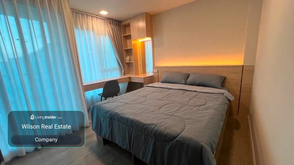 🌊 ให้เช่า 𝗞𝗔𝗩𝗘 𝗧𝗢𝗪𝗡 𝗜𝗦𝗟𝗔𝗡𝗗 | 1 Bed Plus | ตึก G ชั้น 6 | วิวสระว่ายน้ำ | 38.30 ตร.ม. ✨ – รูปที่ 2