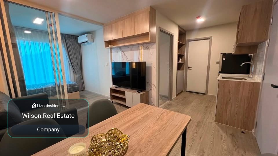 🌊 ให้เช่า 𝗞𝗔𝗩𝗘 𝗧𝗢𝗪𝗡 𝗜𝗦𝗟𝗔𝗡𝗗 | 1 Bed Plus | ตึก G ชั้น 6 | วิวสระว่ายน้ำ | 38.30 ตร.ม. ✨ – รูปที่ 3