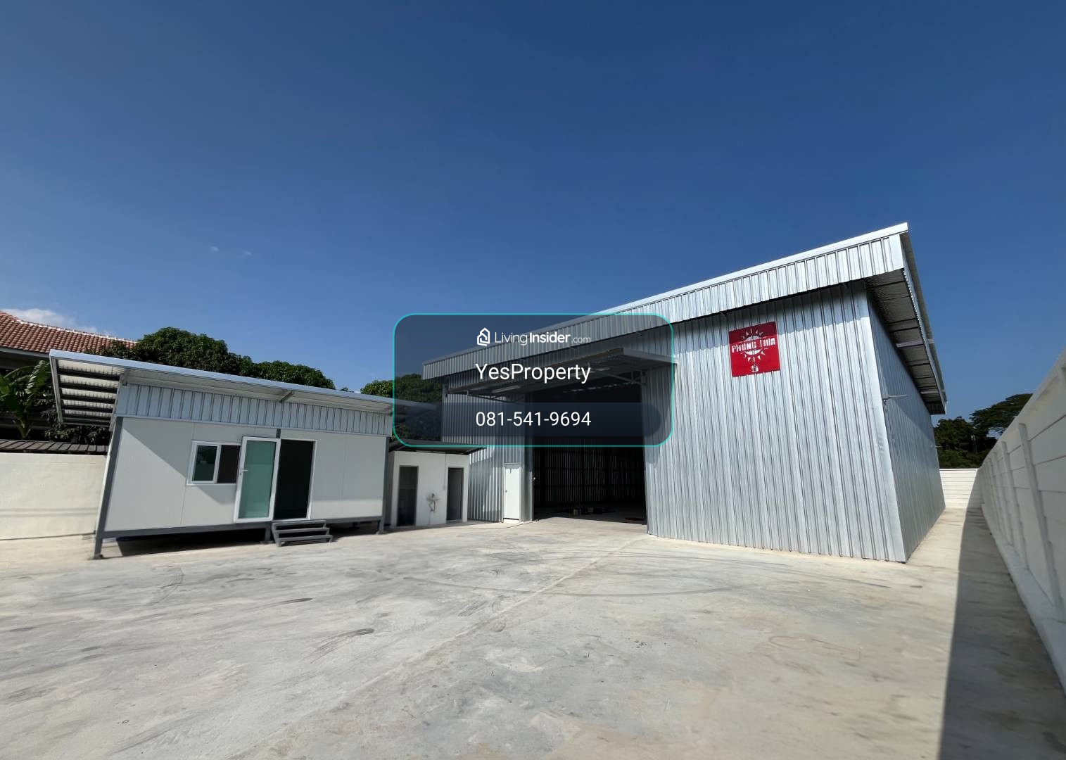 For rent, new warehouse in Bang Pu area, Soi Bang Pu 104 | Warehouse + office 384 sq m., height 6 meters (land 200 sq m) – รูปที่ 2