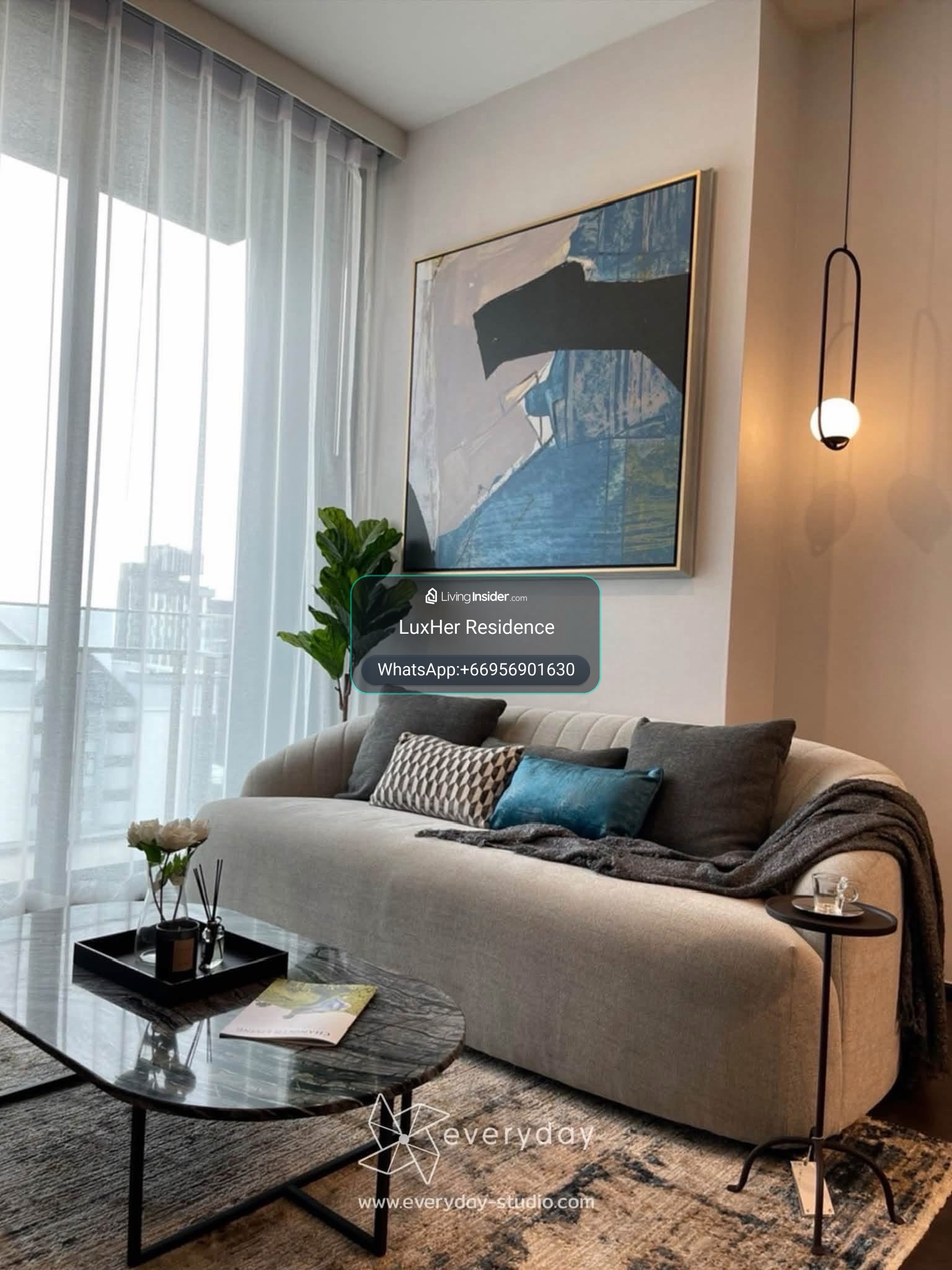 🏙️ LAVIQ 57 | ห้องมุม | แต่งสวย ✨ – รูปที่ 3