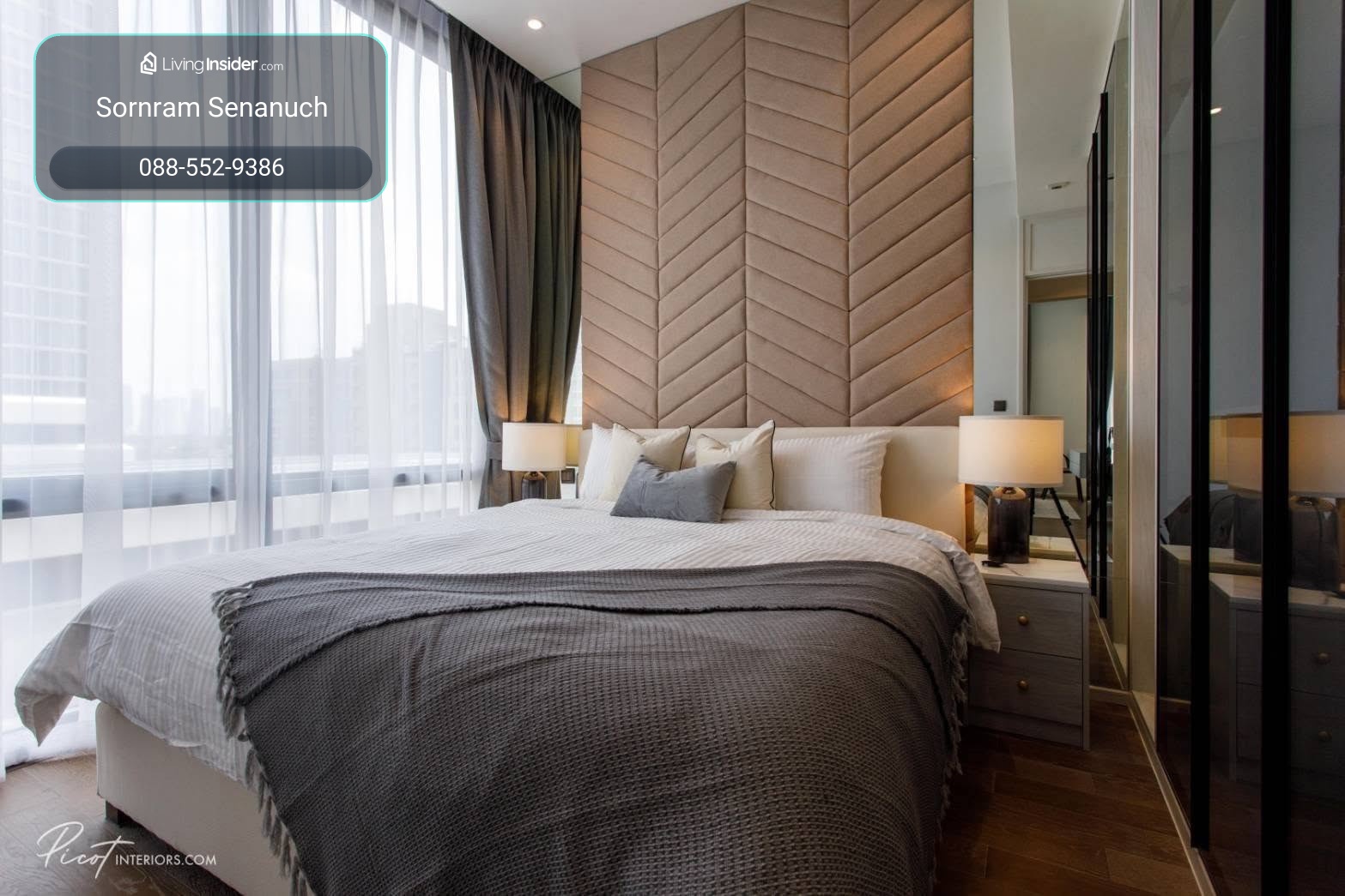 For Rent: Muniq Langsuan 2BR 87 sqm Fully Furnished – รูปที่ 3