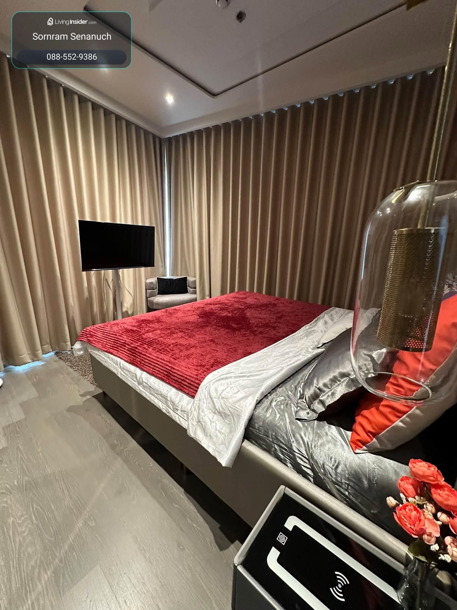 For Rent: CocoParc 2BR Benjakitti Park View, MRT Klongtoey – รูปที่ 3