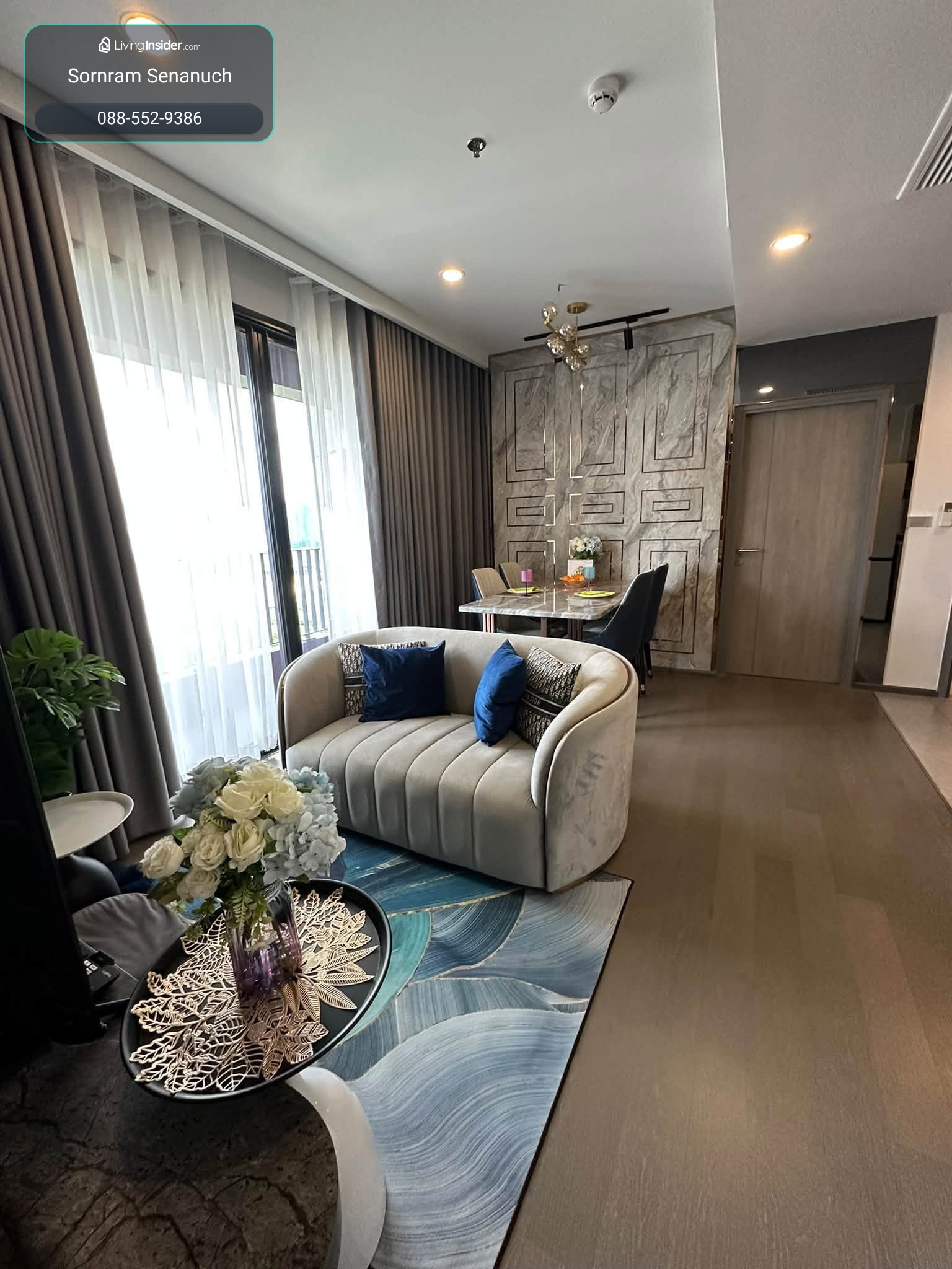 For Rent: CocoParc 2BR Benjakitti Park View, MRT Klongtoey – รูปที่ 4