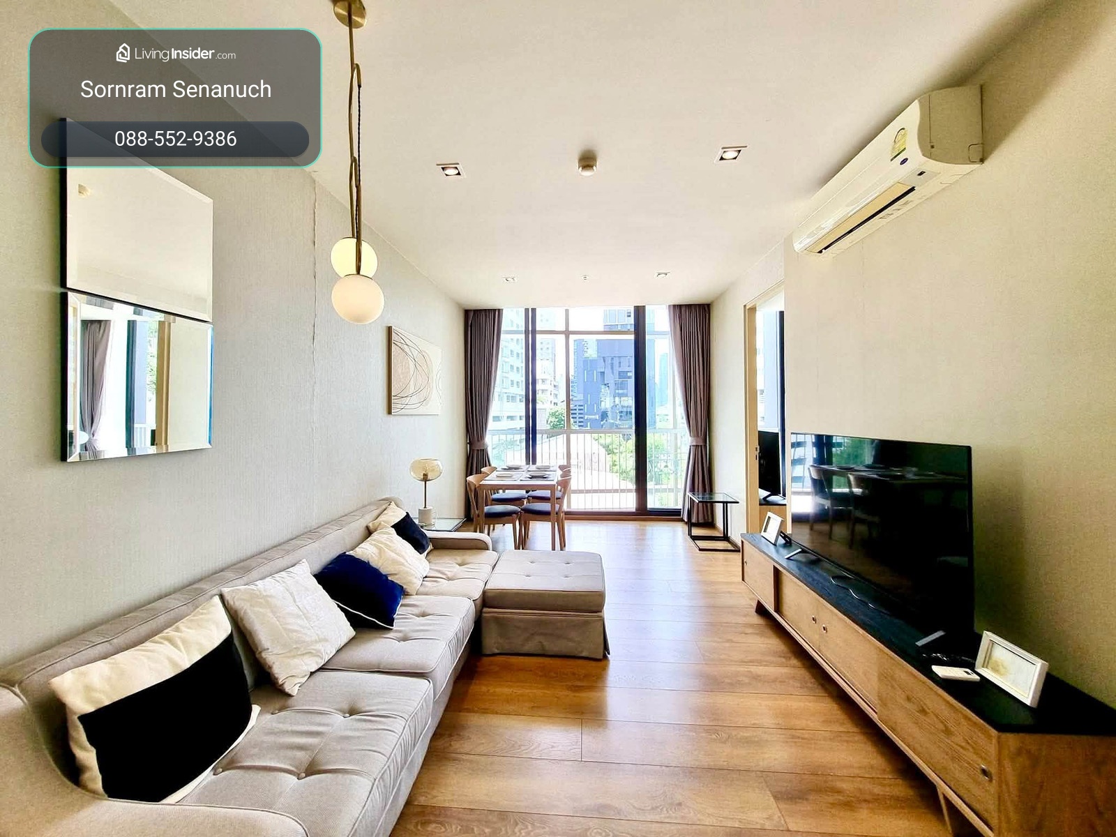 For Rent: Park 24 (Park Origin Phrom Phong) 2BR Garden View – รูปที่ 2