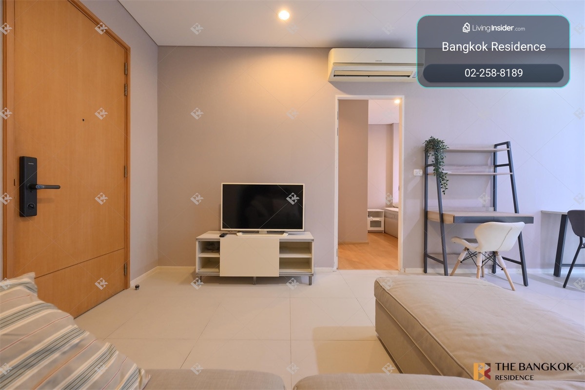 🏙️ CITY LIVING! Villa Asoke 1BR 40 SQ.M. | 10+ Floor | Sell with tenant 5.3 MB by Sea BR ( Agent ประจำตึกวิลล่า ) 0635165374 – รูปที่ 3