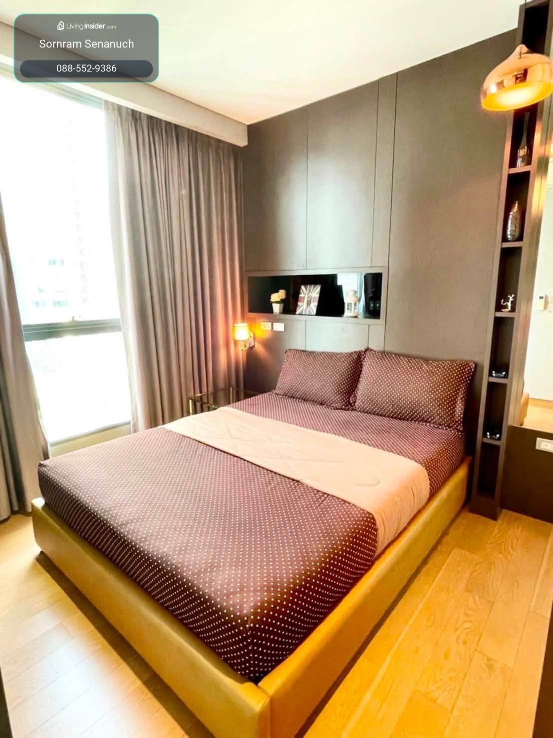 For Rent: The Lumpini 24 1BR 30 sqm, 21st Floor, Ready to Move In – รูปที่ 4