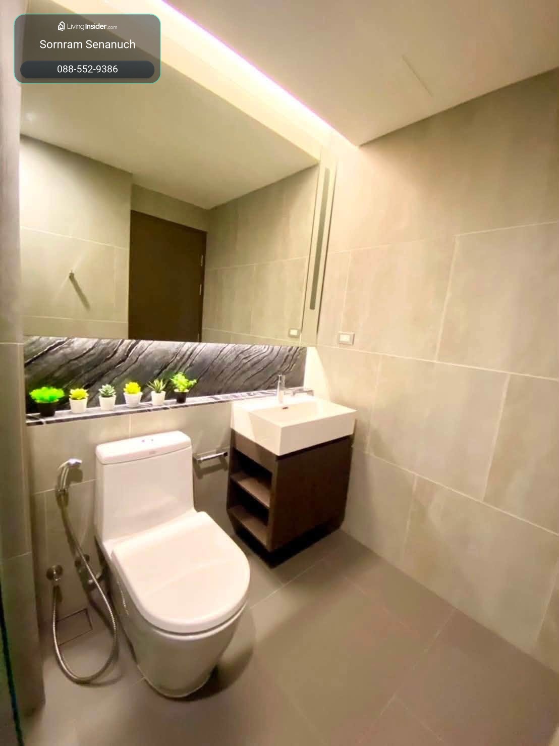 For Rent: The Lumpini 24 1BR 30 sqm, 21st Floor, Ready to Move In – รูปที่ 3