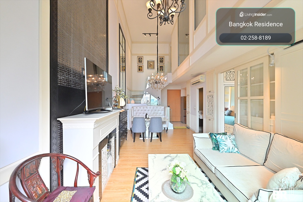 💎 [TH/EN] ให้เช่า/For Rent Villa Asoke (วิลล่า อโศก) 2 ห้องนอน 2 ห้องน้ำ รูปแบบ Duplex เพดานสูง พื้นที่กว้าง 102 ตร.ม. ทำเล Super Prime CBD อโศก-เพชรบุรี ใกล้ MRT เพชรบุรี / 2 Bedrooms, 2 Bathrooms Duplex, 102 sq.m. for Rent in Asoke CBD 🔥[Light] – รูปที่ 2