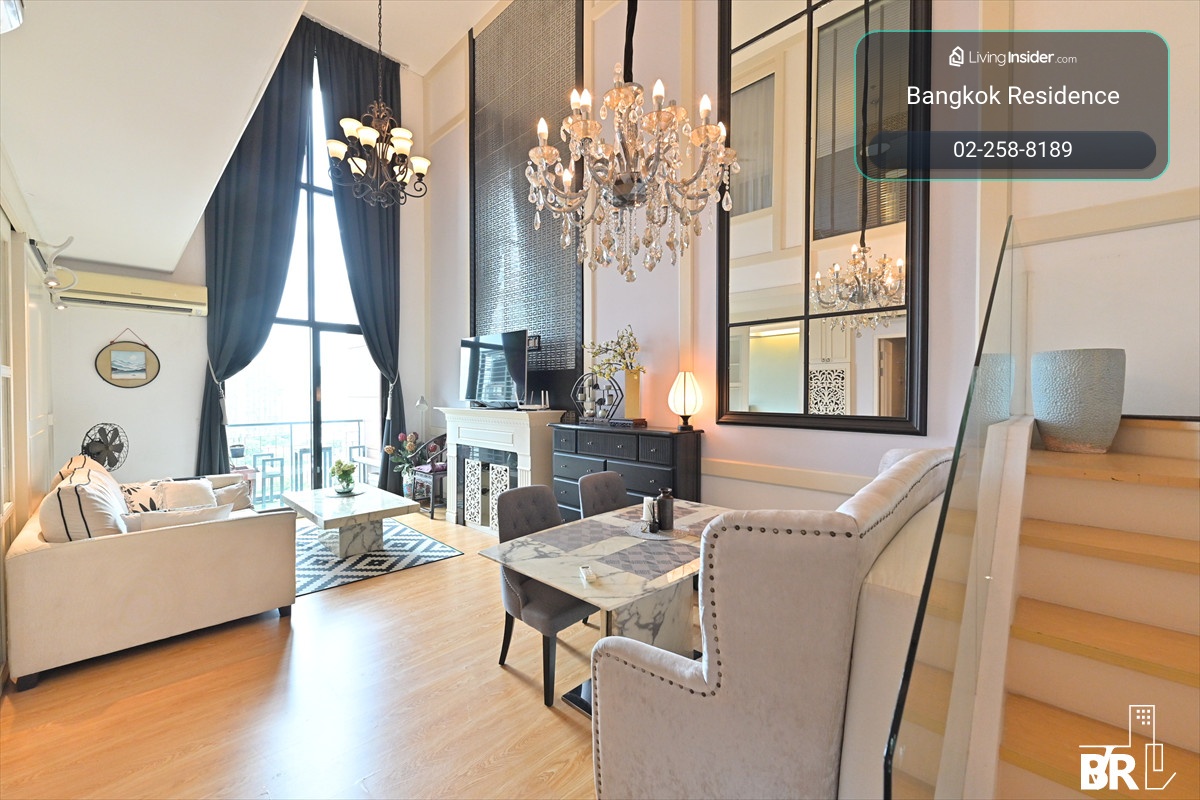 💎 [TH/EN] ให้เช่า/For Rent Villa Asoke (วิลล่า อโศก) 2 ห้องนอน 2 ห้องน้ำ รูปแบบ Duplex เพดานสูง พื้นที่กว้าง 102 ตร.ม. ทำเล Super Prime CBD อโศก-เพชรบุรี ใกล้ MRT เพชรบุรี / 2 Bedrooms, 2 Bathrooms Duplex, 102 sq.m. for Rent in Asoke CBD 🔥[Light] – รูปที่ 4