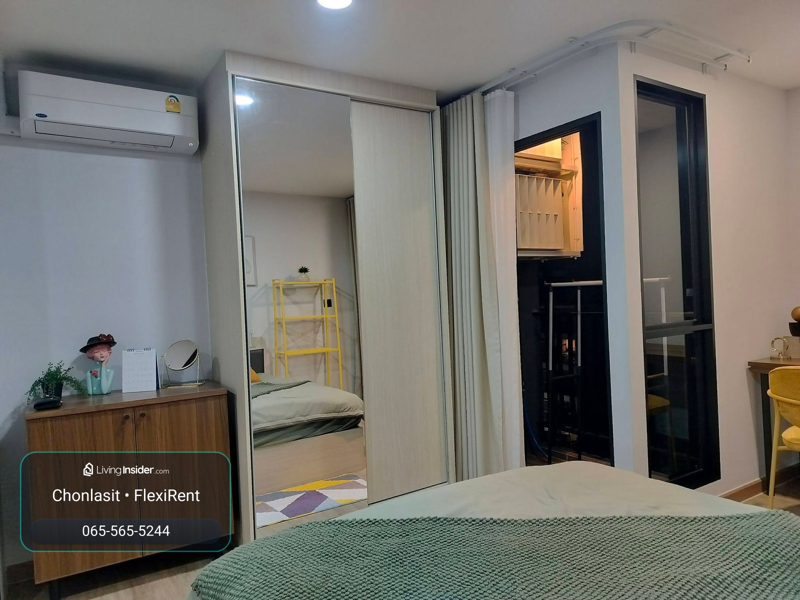 🔥 For rent | Asher Koop Ratchada 🔥 ✨ Beautiful new room, fully furnished, ready to move in 🚇 Just about 2 minutes to MRT Suthisan / MRT Huai Khwang. – รูปที่ 4