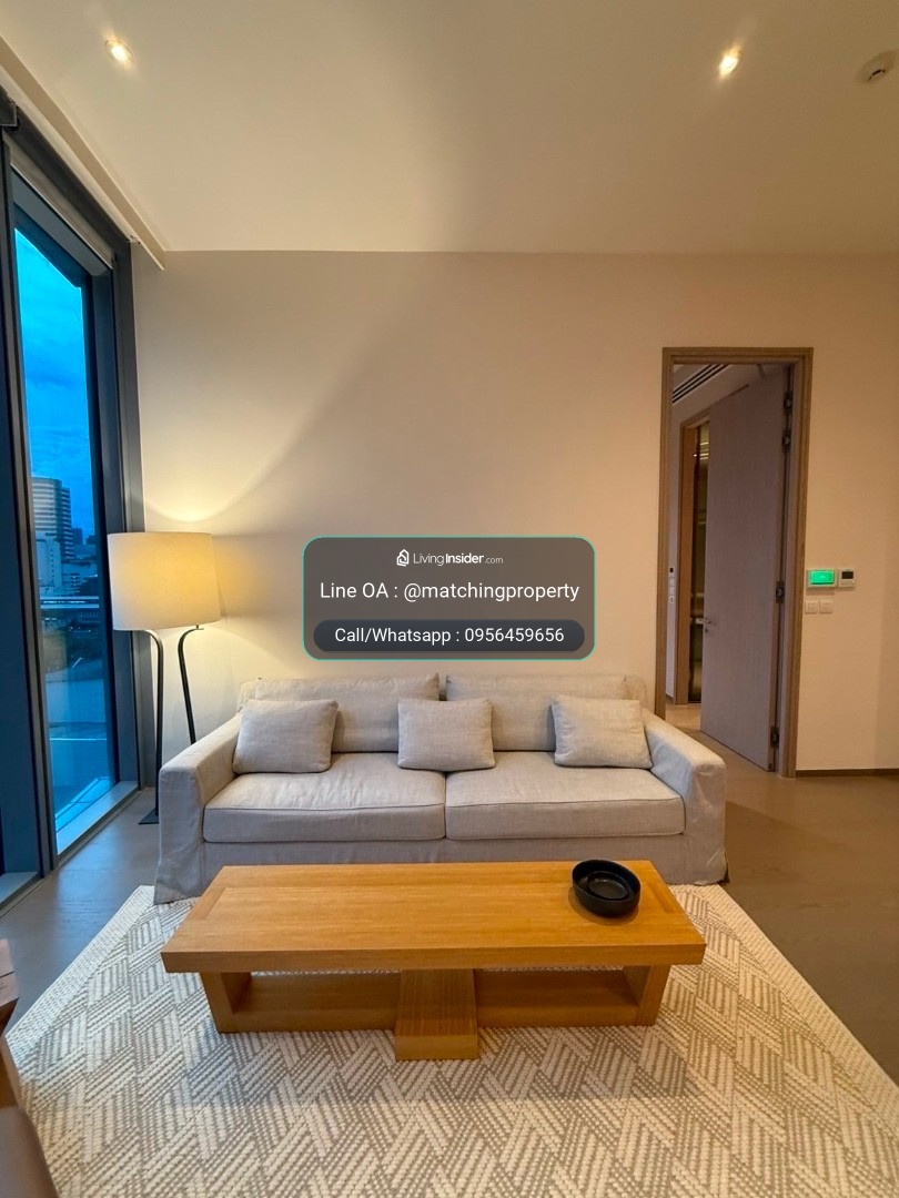 1-Bed SCOPE Langsuan ห้องใหม่ ไม่เคยเข้าอยู่ วิวสวน ตกแต่งด้วยเฟอร์นิเจอร์หรูครบเซ็ท By Chanintr  – รูปที่ 3