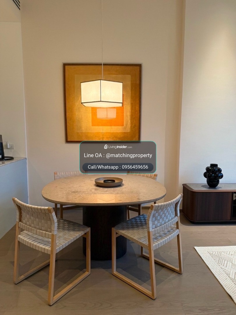 1-Bed SCOPE Langsuan ห้องใหม่ ไม่เคยเข้าอยู่ วิวสวน ตกแต่งด้วยเฟอร์นิเจอร์หรูครบเซ็ท By Chanintr  – รูปที่ 4