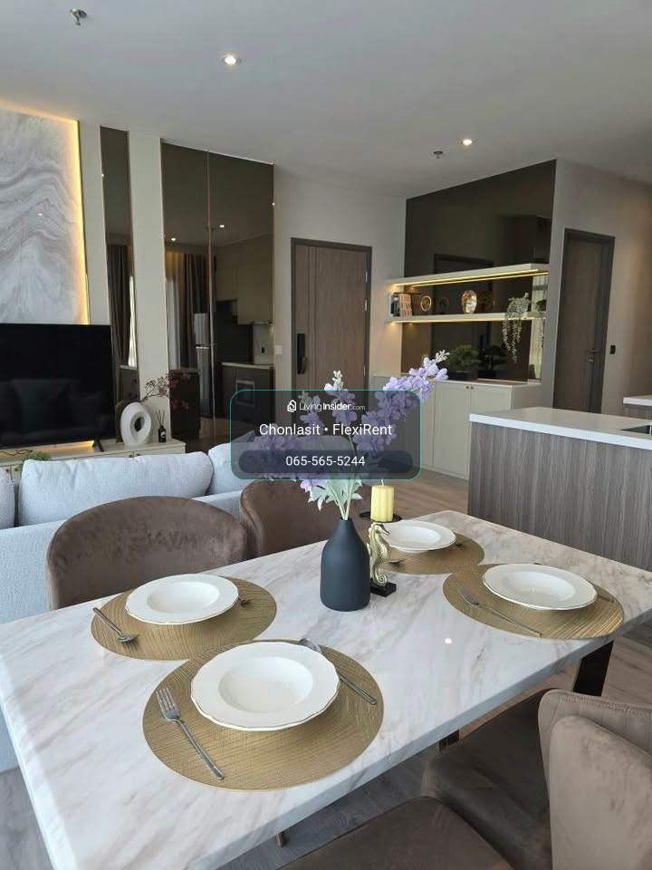 ✨ FOR RENT | LUXURY RARE UNIT ✨ 🏙️ ห้องมุม ชั้น 16 | วิวโปร่ง | เป็นส่วนตัวสูง – รูปที่ 3