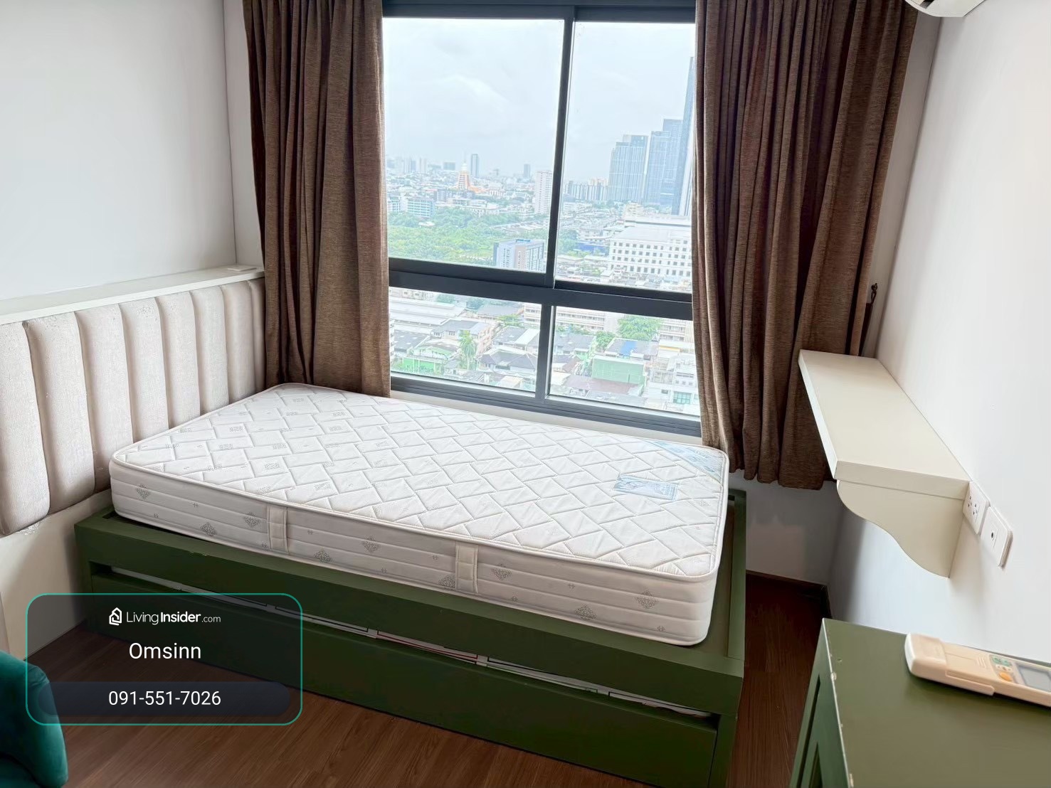 Ideo Sukhumvit 93 | ห้องมุม 2 ห้องนอน 2 ห้องน้ำ | ชั้น 20 | 59 ตร.ม. | 35,000 บาท/เดือน – รูปที่ 2