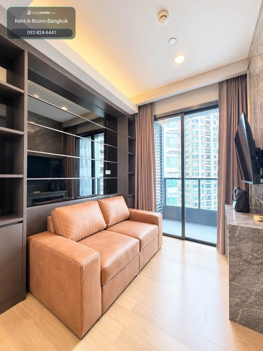 C260260 The lumpini 24, 30 sqm 1 bed fully furnished, new sofa, 21,000 thb  – รูปที่ 2