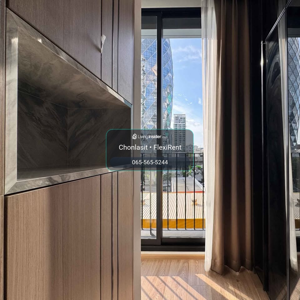 ให้เช่า Noble Around Ari ⭐️ห้องใหญ่ 1bed plus   44.18 ตร.ม.      ชั้น 4 ห้องมุม วิวไม่บล็อค 🔅ห้องใหม่ Interior จัดเต็ม พร้อมระบบ smart home และ sofa bed – รูปที่ 4
