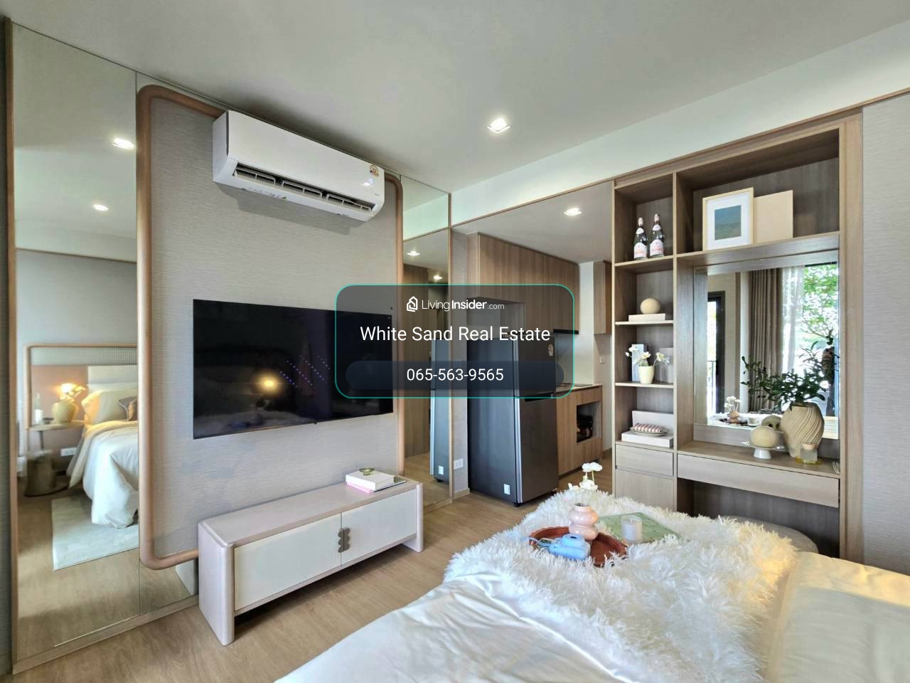 REFERENCE BAIE RIVER BANGPHO, register for VVIP, reserve a new floor 17-18 Oct. 2026, urgent! Fully Furnished, fully decorated, central area fully furnished, starting at 2.89 million baht. Call 065-4496399 Line: @whitesand – รูปที่ 4