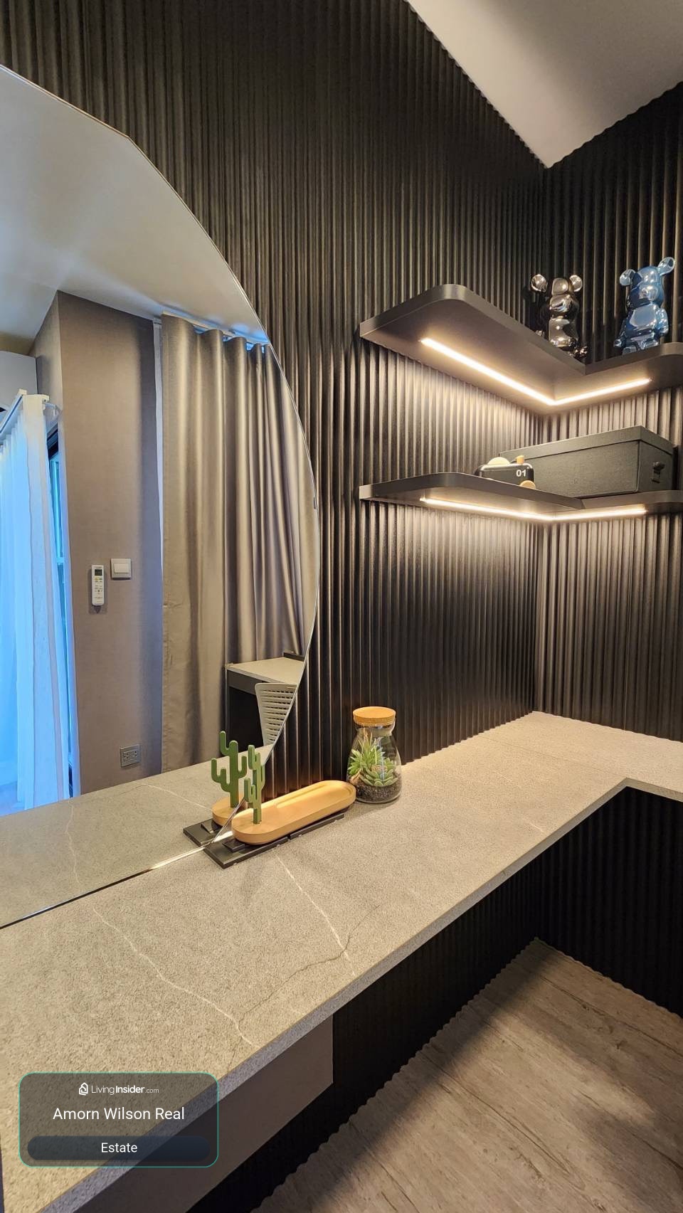 🏙️ ให้เช่า 𝗞𝗔𝗩𝗘 𝗔𝗩𝗔 | 1 Bed Exclusive | ตึก D ชั้น 4 | 28 ตร.ม. | ระเบียงทิศเหนือ ✨ – รูปที่ 3