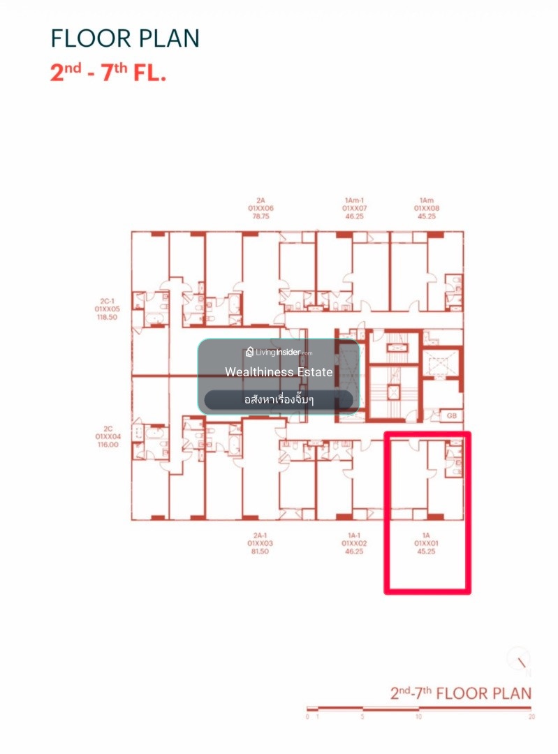   (HL)ขายดาวน์ Via Ari | 1 Bedroom ใหญ่ 45.25 ตร.ม. ชั้น 5 วิวโล่ง เห็นรถไฟฟ้า | 9.9 ล้าน – รูปที่ 2