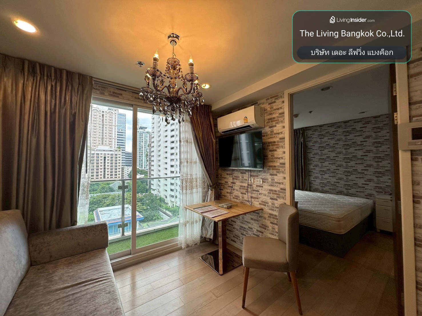 คอนโดให้เช่า : 15 Sukhumvit Residences((BTS Asoke) MK-02 line @livingbkk   – รูปที่ 2