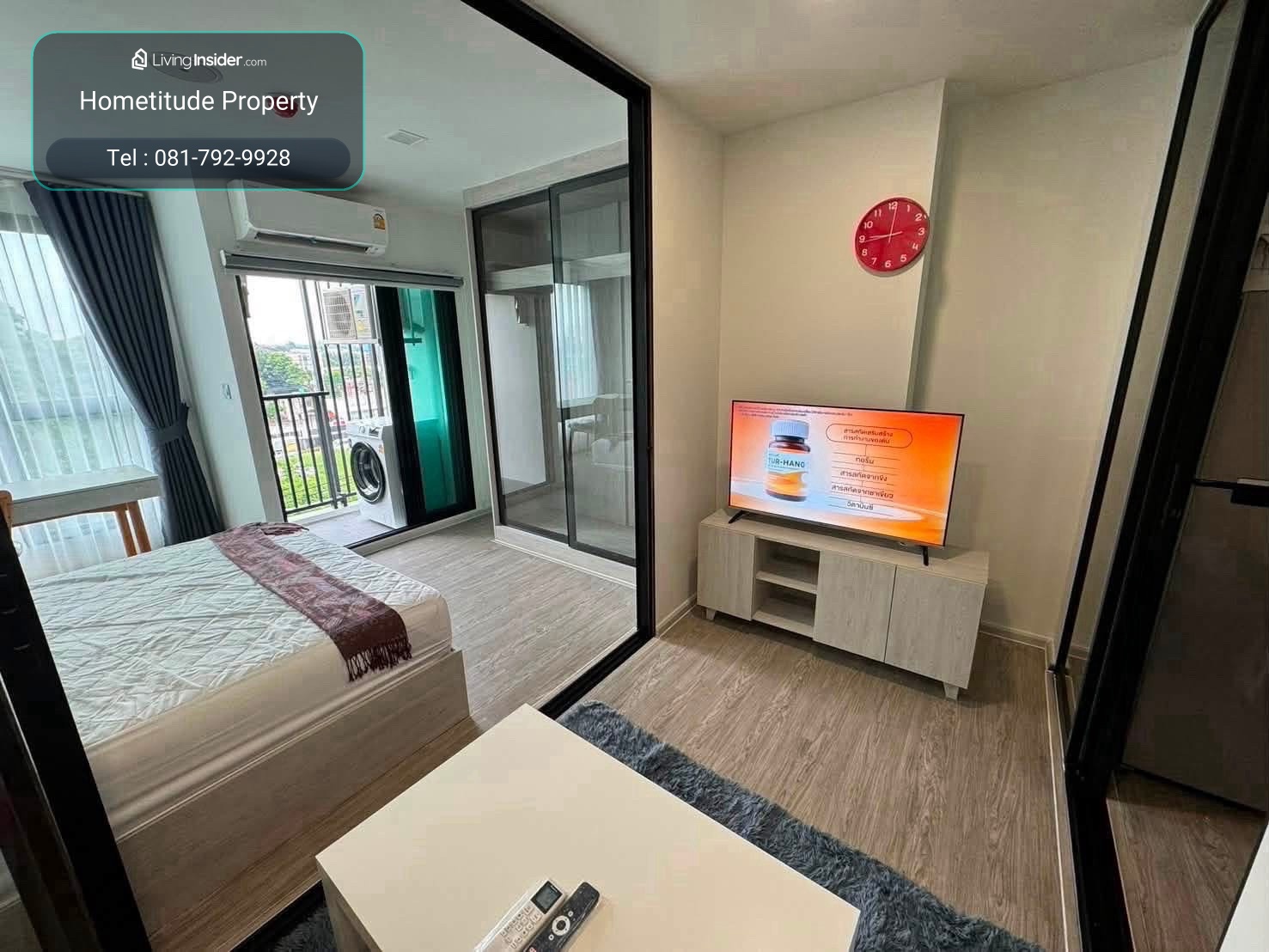 ✅ For rent | KAVE Seed Kaset 🌿✨ 🌼 only 12,900 baht/month 💗 New condo near Kasetsart University | corner room, private – รูปที่ 2