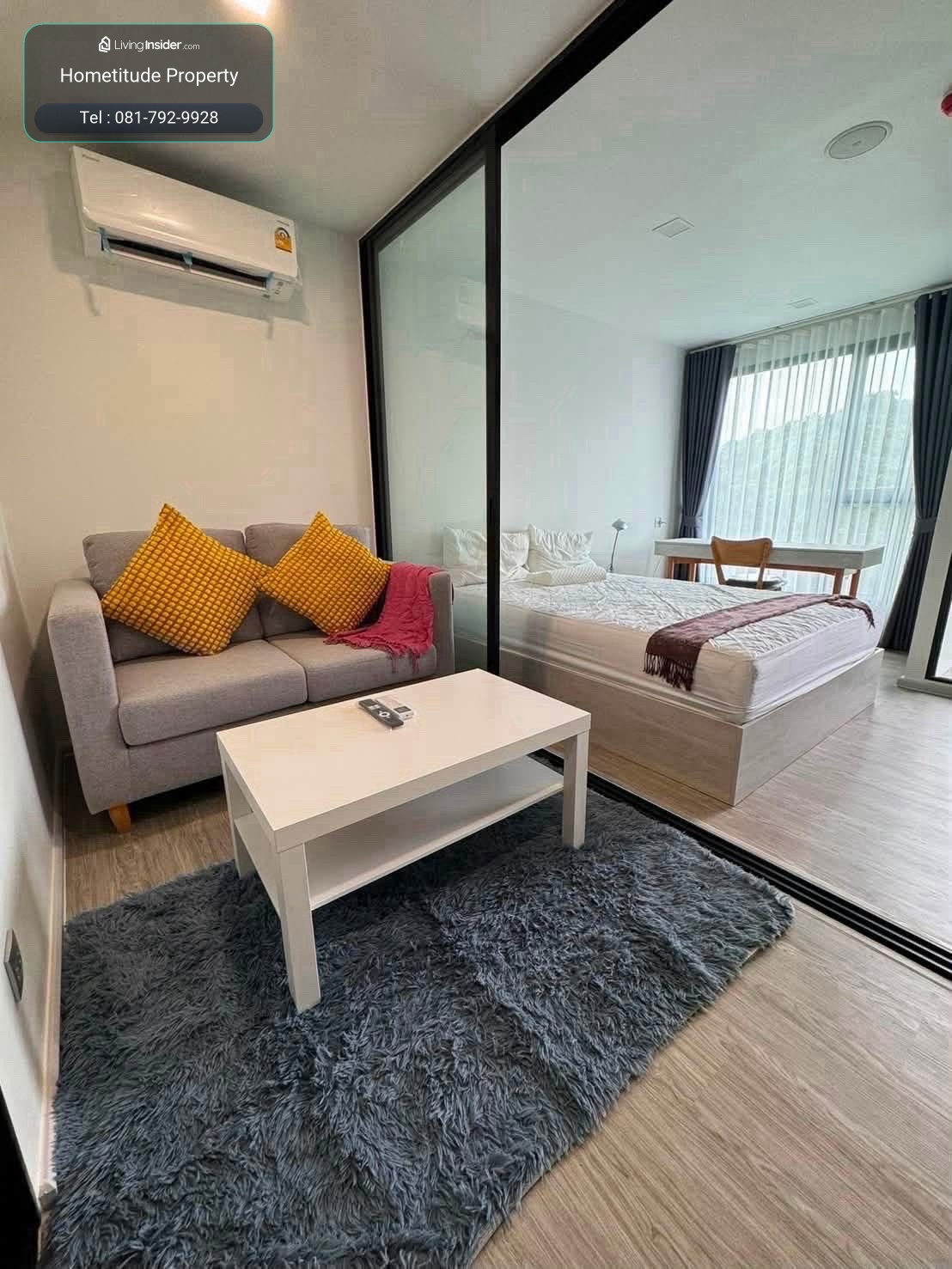 ✅ For rent | KAVE Seed Kaset 🌿✨ 🌼 only 12,900 baht/month 💗 New condo near Kasetsart University | corner room, private – รูปที่ 4