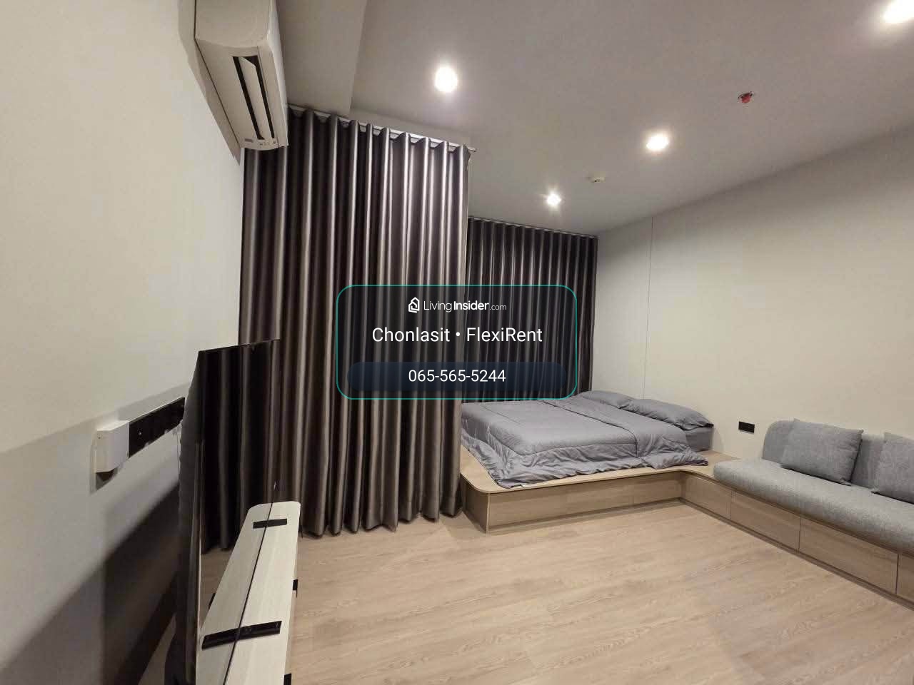 🏙️ ให้เช่า Reference Sathorn-Wongwianyai เรฟเฟอเรนซ์ สาทร-วงเวียนใหญ่ ✨ ห้องมุม ชั้น 17 | Studio 26 ตร.ม. | วิวแม่น้ำ | ข้างห้องไม่ติดกับใคร – รูปที่ 3