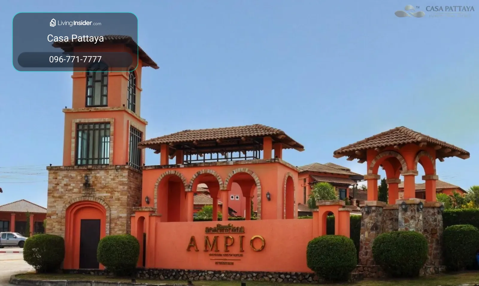 2-Story Detached House For Rent: Ampio Village Pattaya – รูปที่ 2