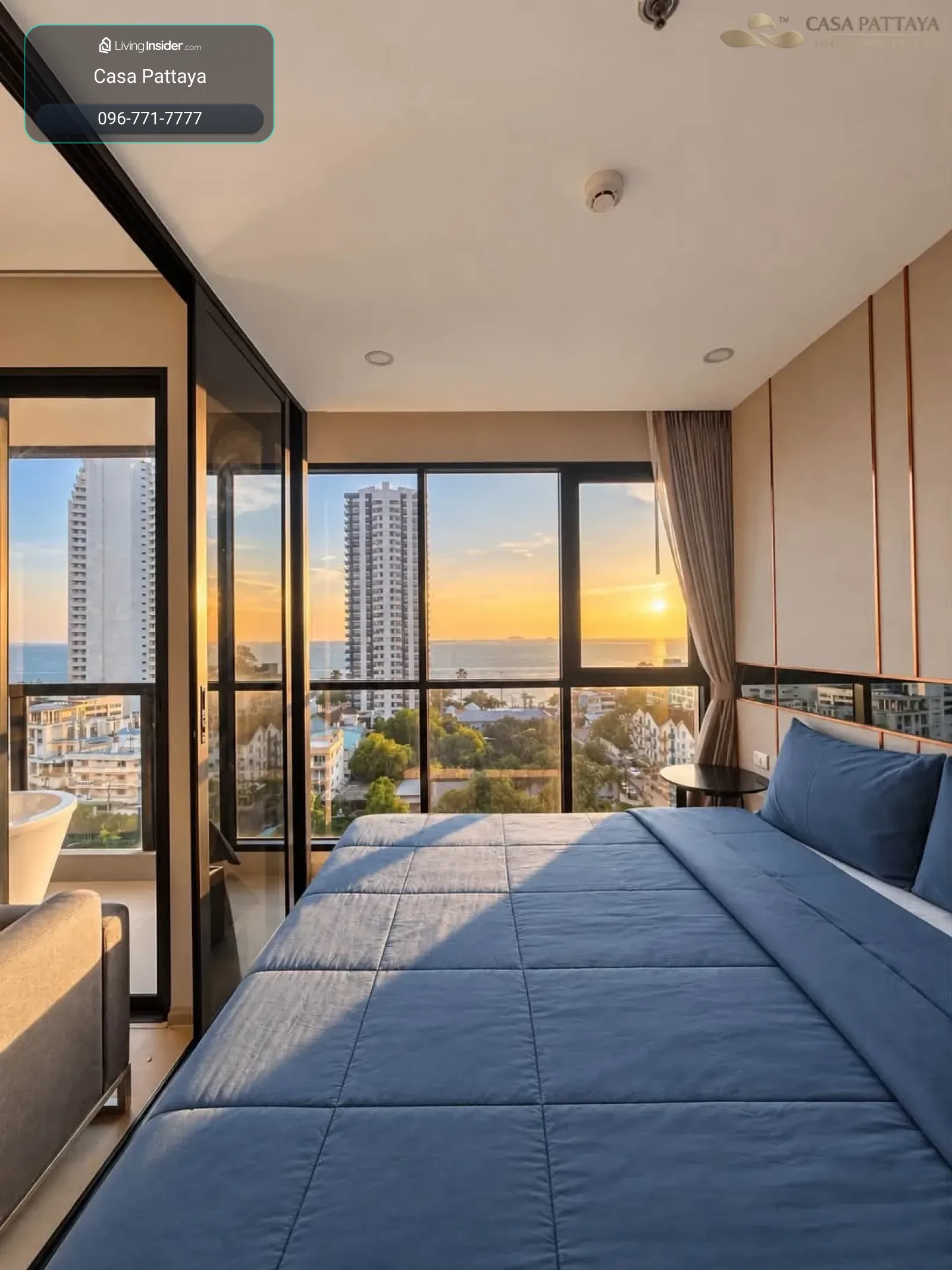 ให้เช่าคอนโดหรู เดอะ พาโนรา วิวทะเล & วิวเมือง พร้อม Jacuzzi ส่วนตัว – รูปที่ 2