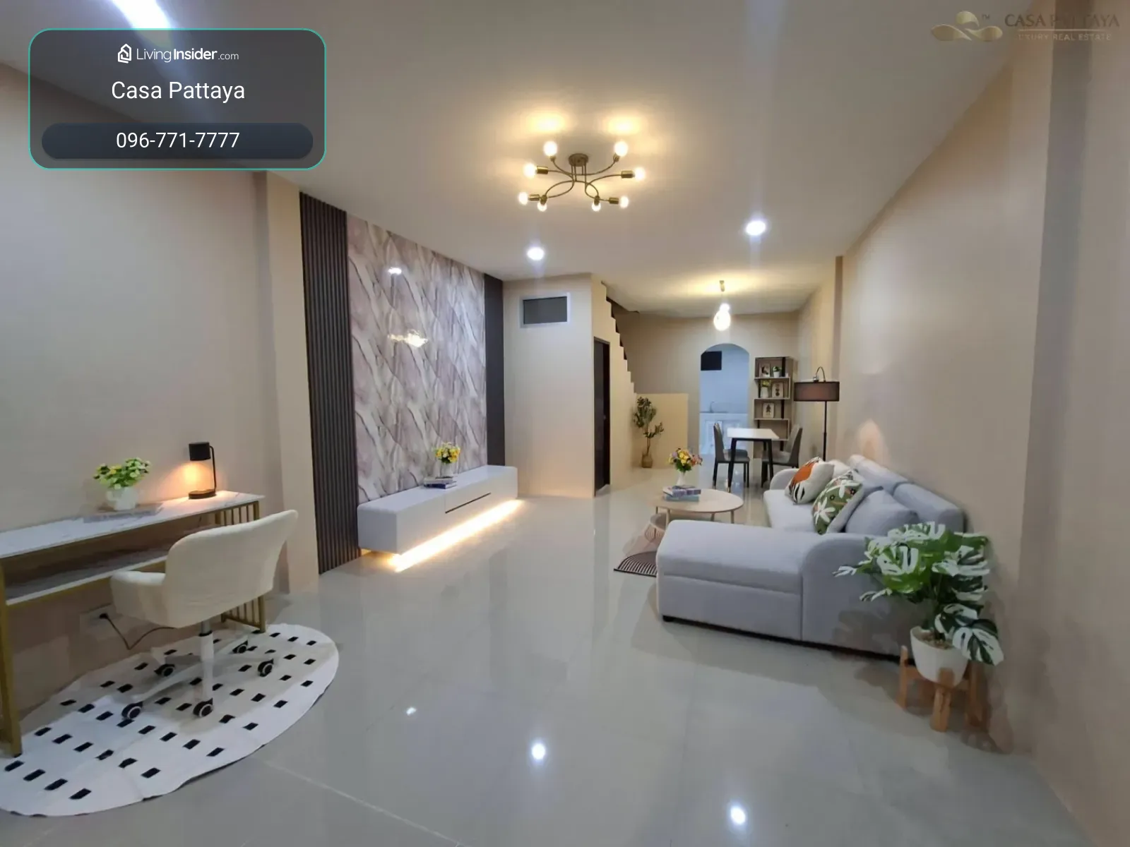 ขายทาวน์เฮ้าส์ 2 ชั้น แต่งครบพร้อมอยู่ หมู่บ้านปัณณธร 3 – รูปที่ 3