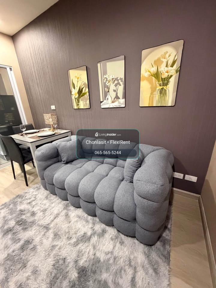 ✨ ให้เช่า Centric Ratchada-Huaykwang 🏙️ Premium Condo | 1 ห้องนอน | 27 ตร.ม. | ชั้น 18 🚇 ใกล้ MRT ห้วยขวางเพียง 100 เมตร – รูปที่ 3