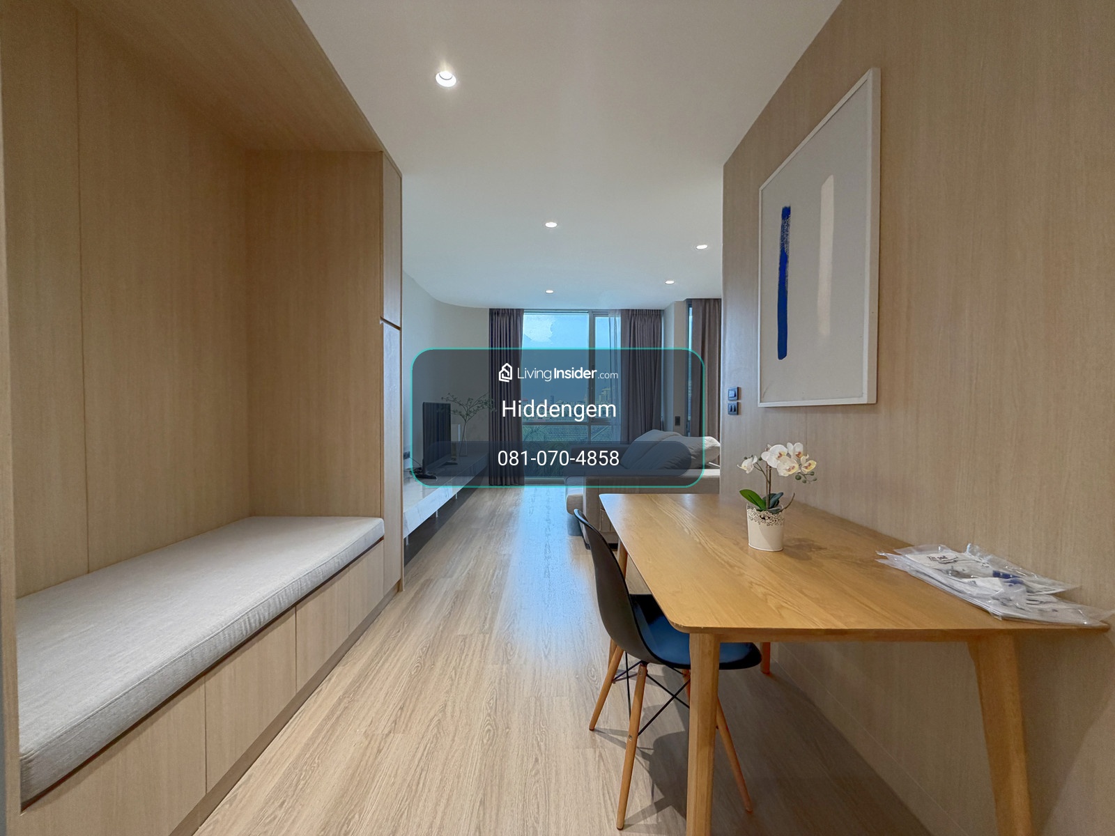 🔥 ให้เช่า Villa Rachakhru | 1 ห้องนอน 56.6 ตร.ม. แต่งโทนไม้อบอุ่น 🔥 – รูปที่ 4