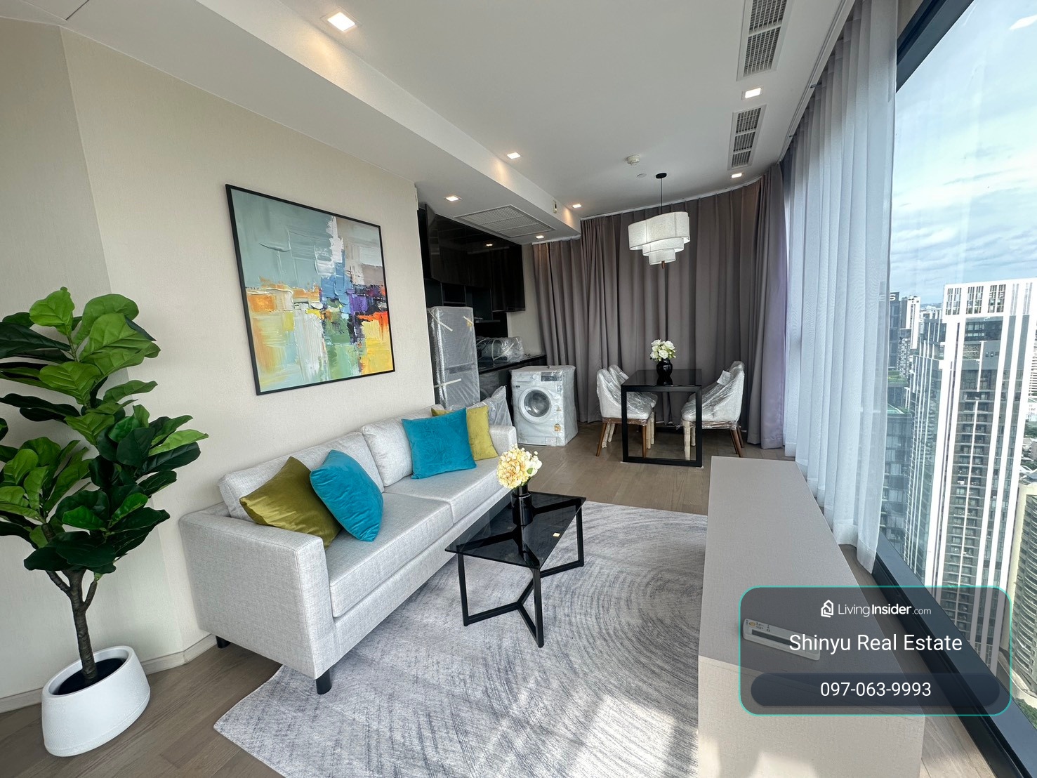 ให้เช่าคอนโด Ashton Asoke  - 2 ห้องนอน 2 ห้องน้ำ - 64 ตร.ม. - เช่า 65,000 บาท/เดือน [BWr2610005]  – รูปที่ 2