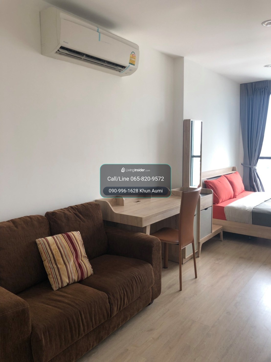 🔥Sell with Tenant🔥Ideo Q Chula Samyan Building N High Floor Studio 28.8sqm. Just 5.9MB Call Ms.Angel(AUmi)0658209572 – รูปที่ 4