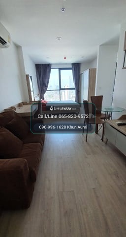 🔥Sell with Tenant🔥Ideo Q Chula Samyan Building N High Floor Studio 28.8sqm. Just 5.9MB Call Ms.Angel(AUmi)0658209572 – รูปที่ 2